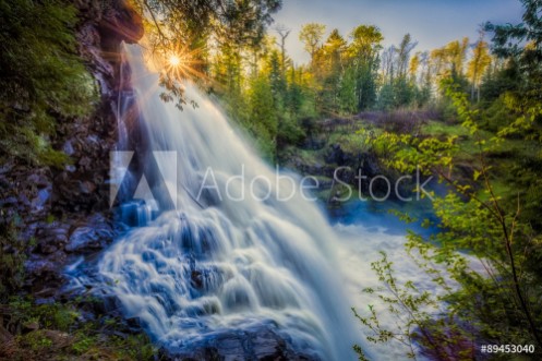 Picture of Fading Sun at Partridge Falls